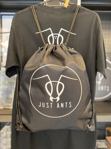 Just Ants Drawstring Bag